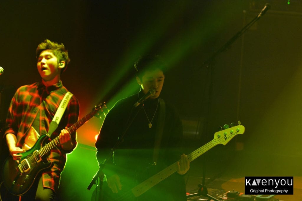 Jaejin and Seunghyun at La Cigale
