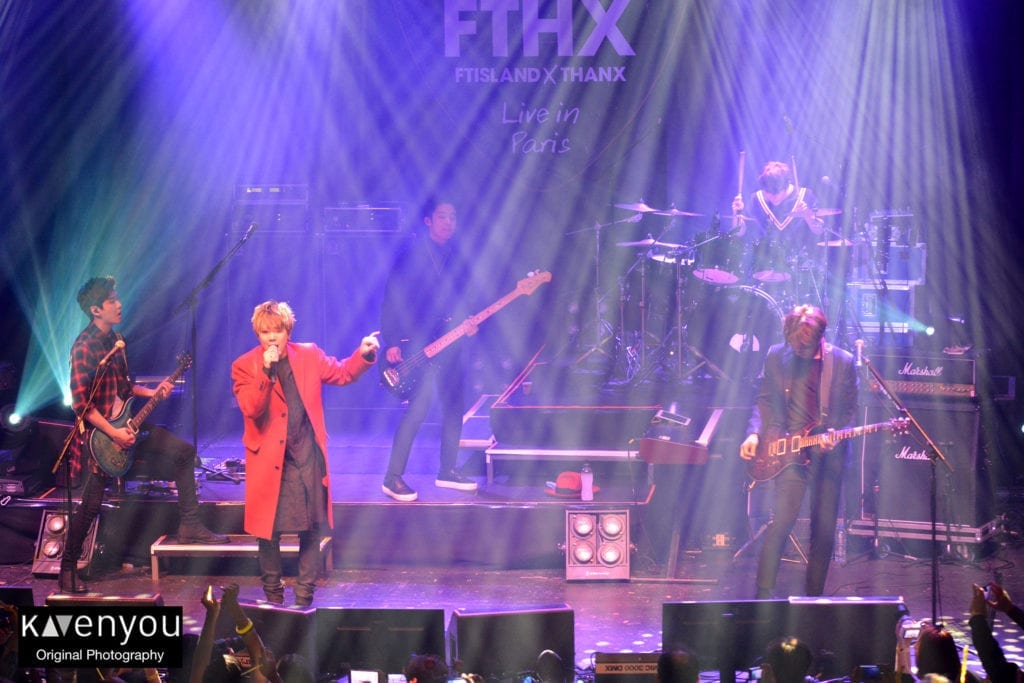 FT Island at La Cigale