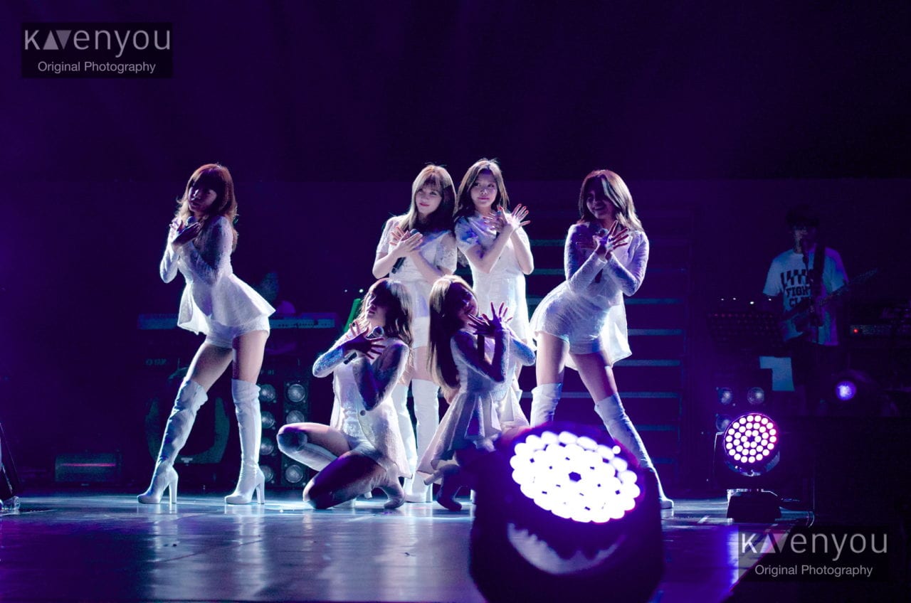 Pink Pandas make history with APink at the 1st overseas Pink