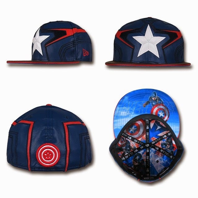 new era captain america hat