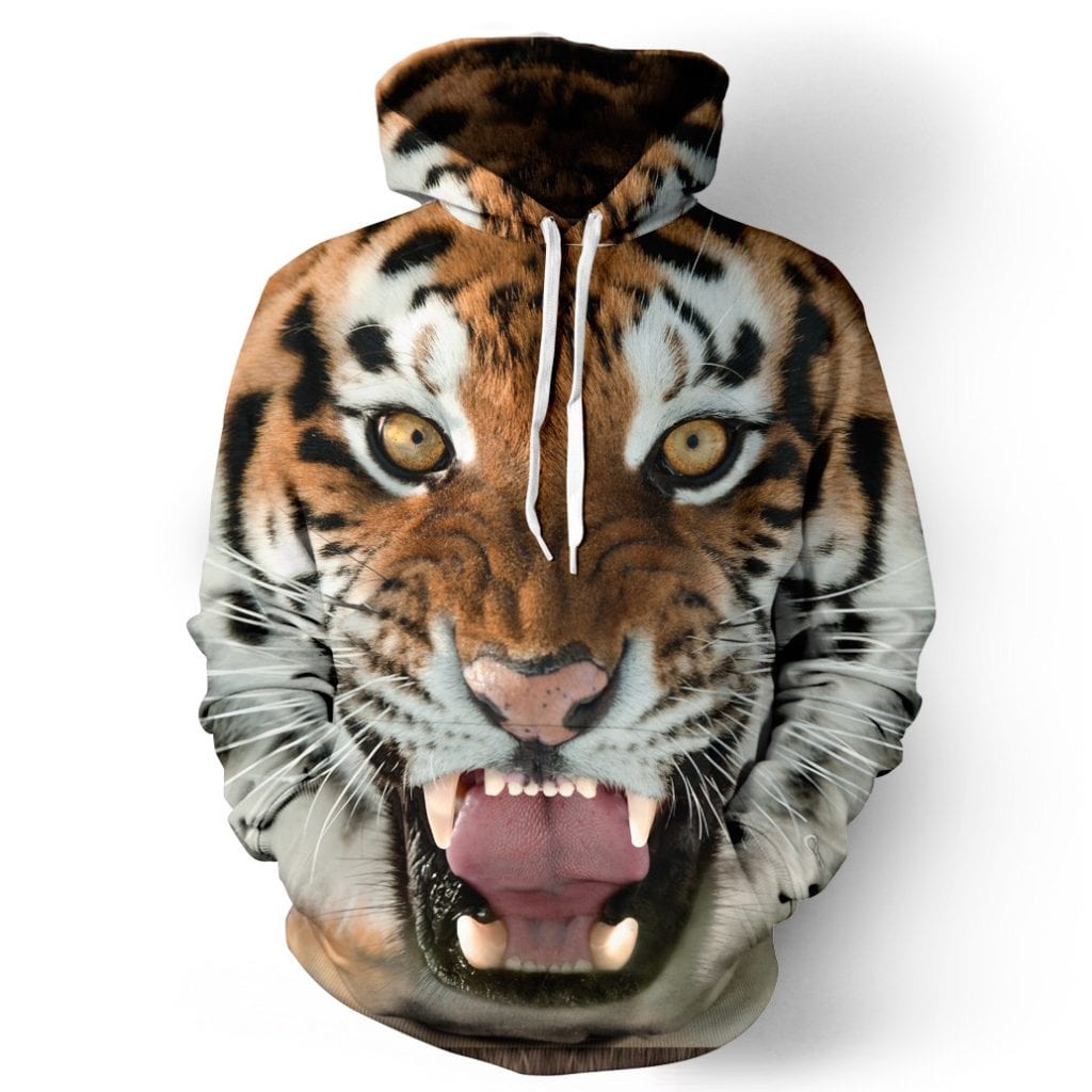 Tiger - Even better, turn your body into a tiger head and scare everyone out of your path!