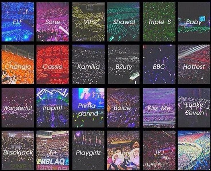 Kpop Official Fan Club Names and Fan Colors (Updated!) - Kpop Profiles