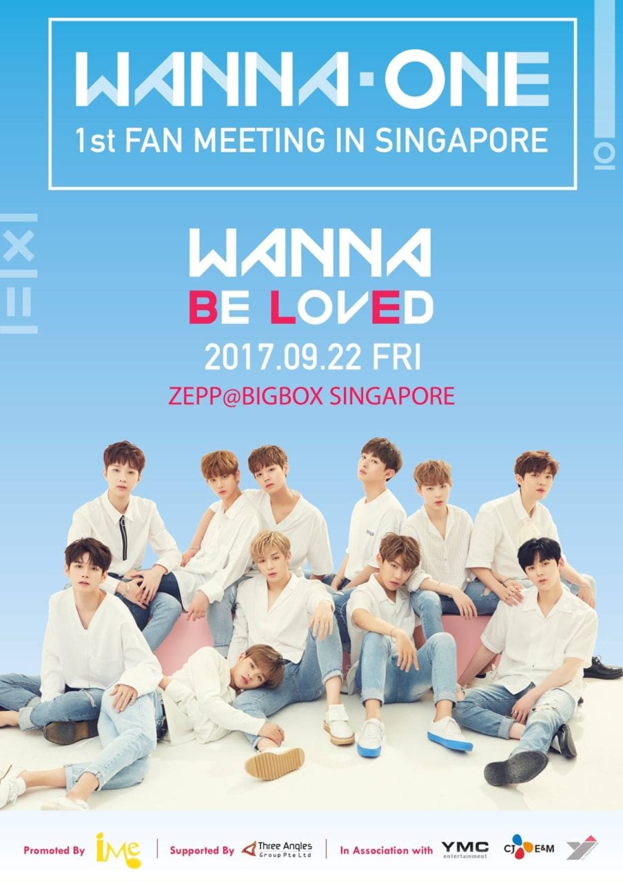 [EVENT] WANNA-ONE 1ST FAN MEETING IN SINGAPORE: WANNA BE LOVED ...
