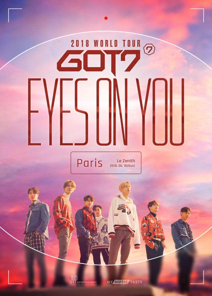 GOT7 will have their Eyes On You in Europe - KAvenyou.com