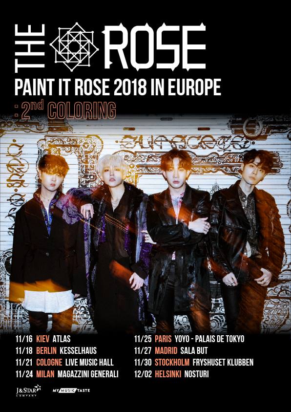 The Rose, Day6... Bands ready to conquer Europe