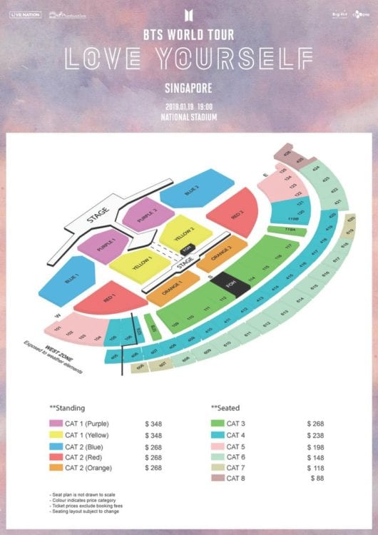 bts world tour capacity