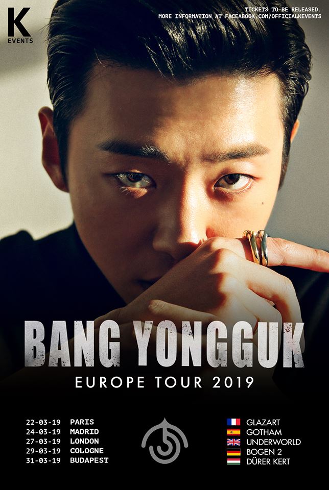 Bang Yongguk Europe tour