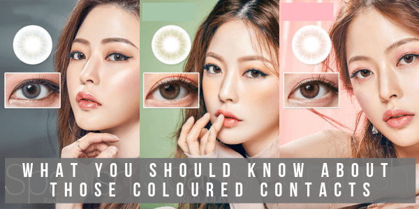 Colored Contact Lenses Korean Cosmetic Makeup Beauty Lens With