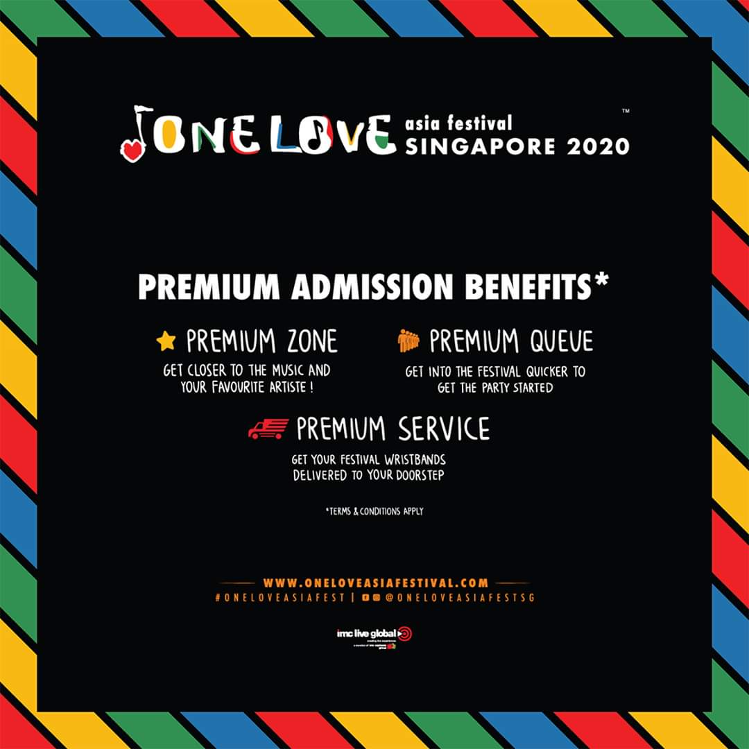 One Love concert Singapore