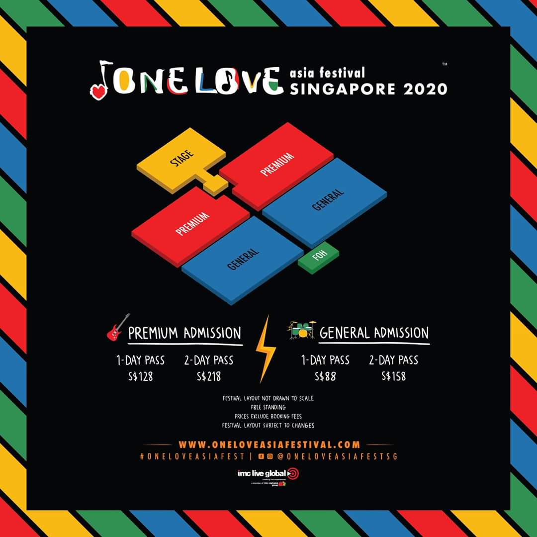 One Love concert Singapore