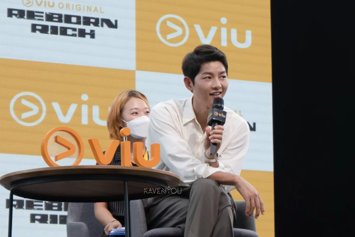 Global K-Drama actor, Song Joong Ki visits Singapore for 'Reborn Rich'  promotion