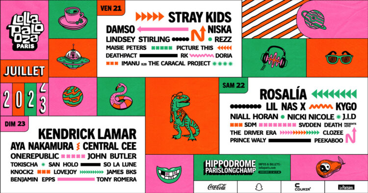Lollapalooza Paris line-up