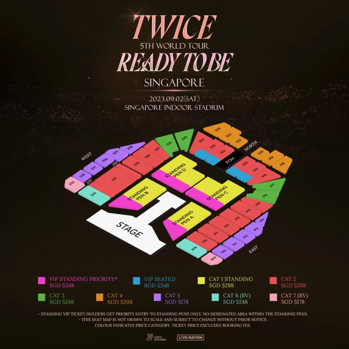 TWICE To Return To Singapore After 4 Years For 'READY TO BE' World Tour