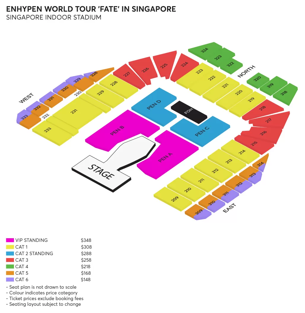 ENHYPEN ANNOUNCED DATES & VENUES FOR U.S. LEG OF 'FATE' WORLD TOUR