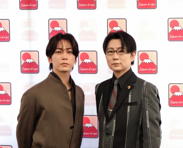 Kenji Itoso and Kazuya Kamenashi from the anime The Drops of Gods at Japan Expo Paris 2026